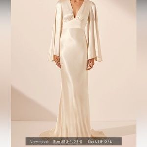 Shona Joy - La Lune Backless Maxi Dress - Cream